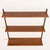 1960s Vintage Danish Teak Shelving Unit by Kai Kristiansen for FM Møbler, 1960s For Sale - Image 5 of 11