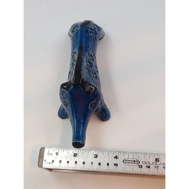 Bitossi blue wild boar, Aldo londi painter, sculptor and ceramist.He employed his high-level technical expertise and vast...