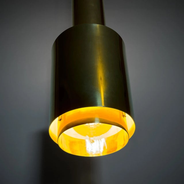 1950s Mid-Century Hand Grenade Pendant Lamp from Asea, 1950s For Sale - Image 5 of 11