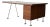 1950s Two Sided Executive Walnut Desk For Sale
