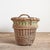 Antique French Champagne Grape Harvest Log Basket, 1920s For Sale - Image 6 of 8