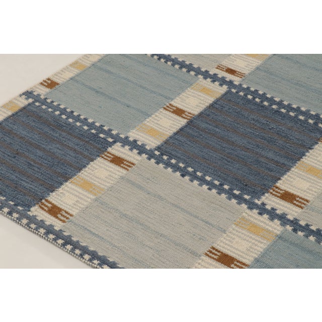 Rug & Kilim Oversized Contemporary Scandinavian Style Geometric Wool Rug by Rug & Kilim, India For Sale - Image 4 of 10
