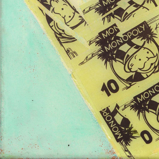 California Dreaming on Route 66 - Original Pop Art Mixed Media Painting With Game Pieces For Sale In Los Angeles - Image 6 of 9