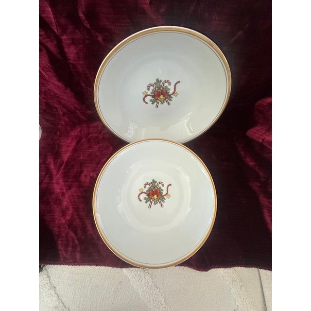 Fitz and Floyd. St.Nicolas Dinnerware Service for 14- 79 Pieces. 1970's For Sale - Image 11 of 17