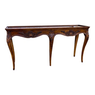 Late 20th Century Henredon Villandry Sofa Table For Sale