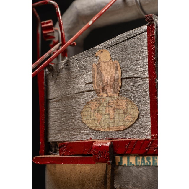 1920s–1930s j.i. Case Wooden and Cast-Iron Thresher Salesman Sample For Sale - Image 10 of 11