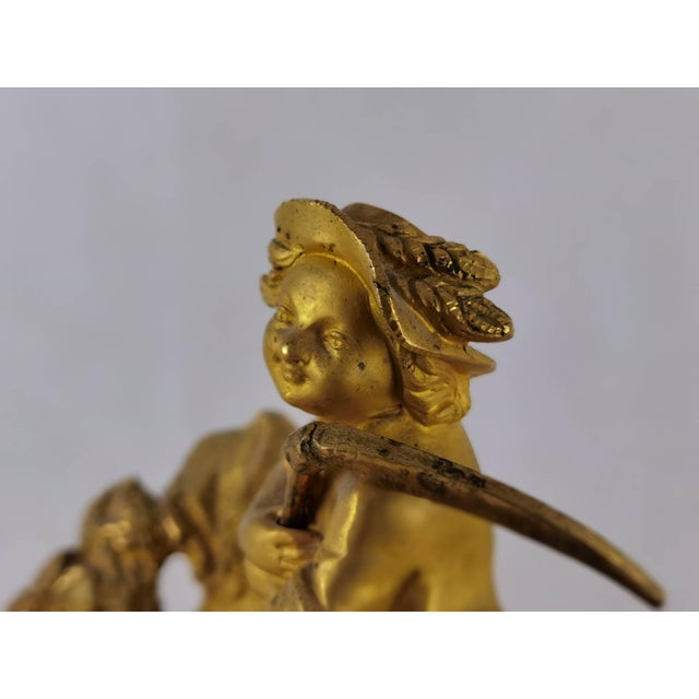 Antique French Mantel Clock by Marti et Cie, 1850 For Sale - Image 15 of 18