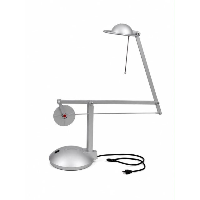 Vintage Postmodern Bauhaus Halogen Table Lamp by Brilloner, Germany, 1980s, in Flawless conditions. Designed 1980 to 1989...
