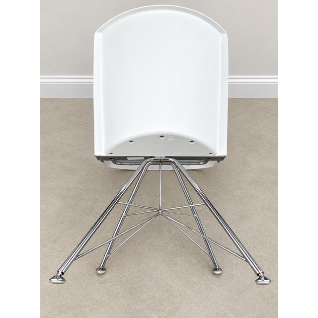 Set of 6 Matching Source International Artifakt Chairs - MCM Design, New Vinyl For Sale In Detroit - Image 6 of 12