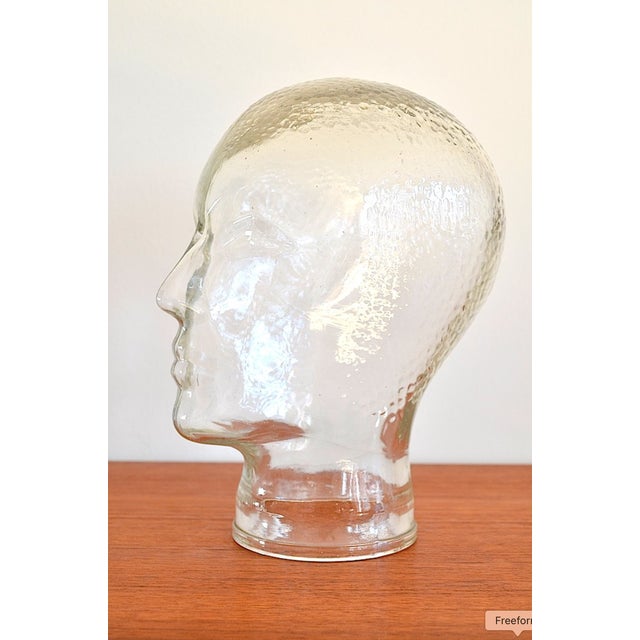 Vintage Italian Glass Head, 1960s For Sale - Image 6 of 12