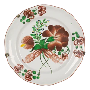 19th Century French Faience Decorative Plate