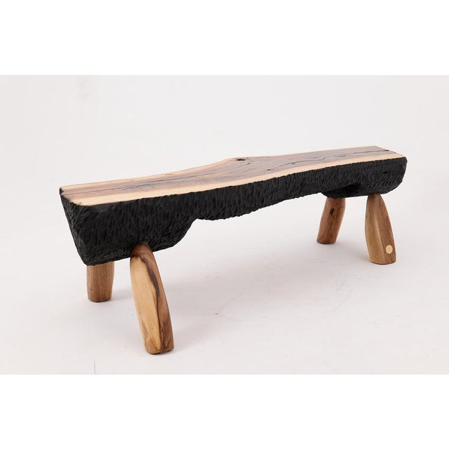 Live Edge Walnut Bench by Logniture For Sale - Image 18 of 18