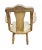1930s 1930s Set of 4 Monterey Dining Chairs in Straw Ivory For Sale - Image 5 of 12