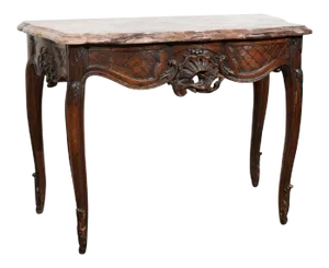 1720s RFrench égence Period Walnut Console Table