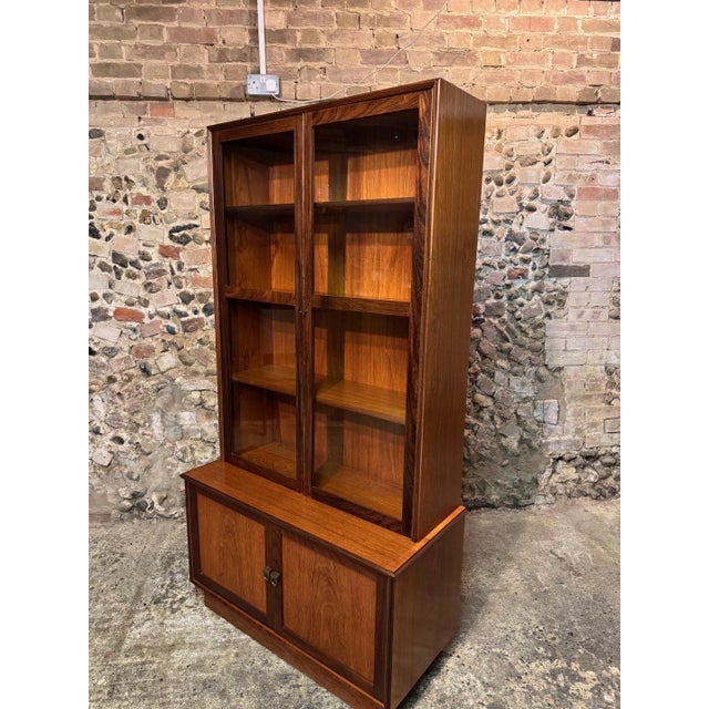 Mid-Century Teak & Glazed Bookcase from Turnidge, 1960s For Sale - Image 18 of 18