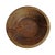 Contemporary Vintage Indian Rustic Teak Wood Bowl For Sale - Image 3 of 5