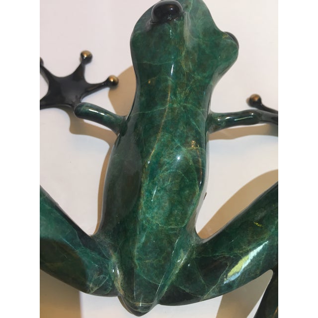 Bronze Frog Figure Ltd Ed Signed and Numbered by Tim Cotterill 1992