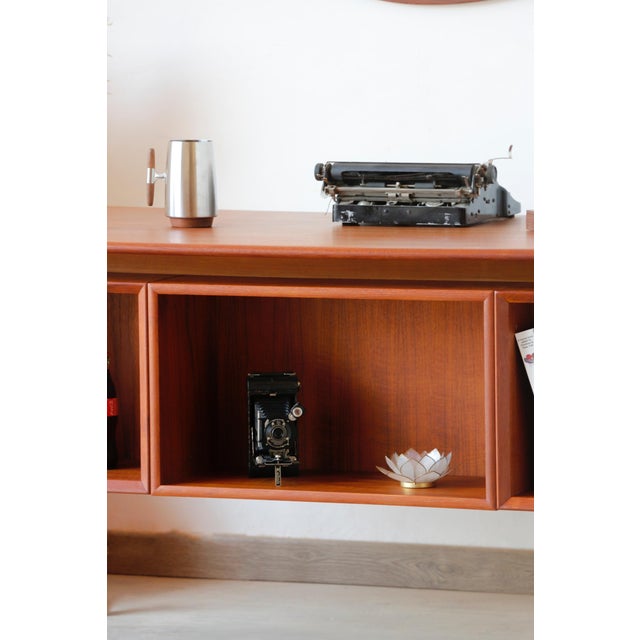 Wood Danish Office in Teak by Erik Brouer, 1960s For Sale - Image 7 of 17