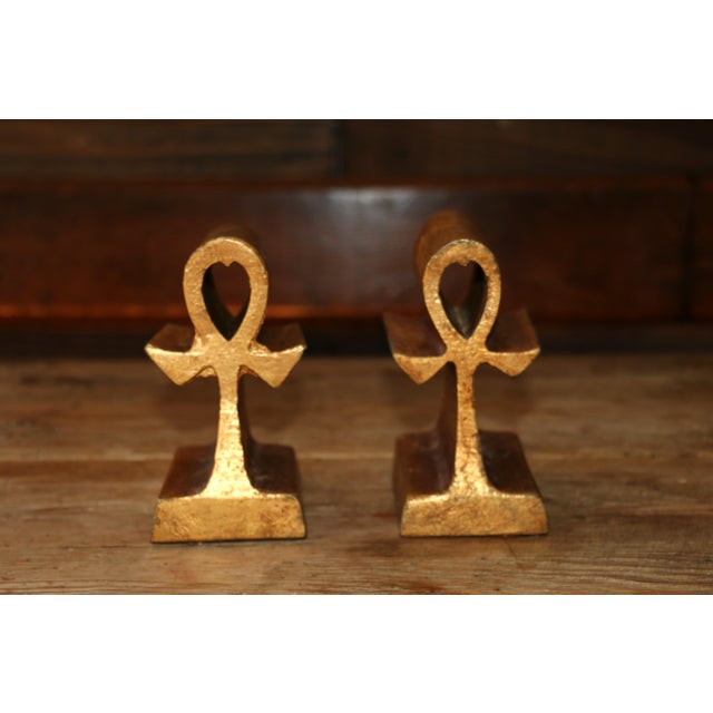 Beautiful pair of mid-century bookends designed by Curtis Jere, (both of them are signed). They are very solid. Considered...