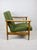 Textile Light Green Boucle GFM-142 Armchair attributed to Edmund Homa, 1970s For Sale - Image 7 of 12