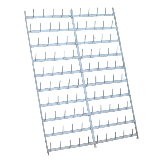 Large Metal Storage Rack, 1950s For Sale