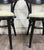 Mid 20th Century Vintage Bentwood Geometric Upholstered Arm Chairs - Set of 3 For Sale - Image 5 of 11
