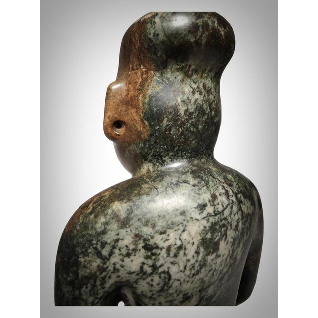 Preclassic Olmec Figurine in Stone For Sale - Image 9 of 15