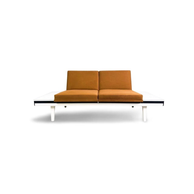 Mid-Century Modern Sofa with Steel Frame from Herman Miller For Sale - Image 10 of 10