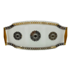Large 1960s George Briard Glass Platter