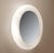 Vintage Illuminated Bubble Glass Mirror from Glashütte Limburg, 1970s, in Good conditions. Designed 1970 to 1979 This...