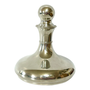 French Etains Du Manoir Chrome Decanter