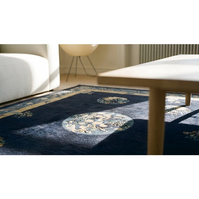 Early 20th Century Chinese Peking Carpet ( 10' x 12' 6" - 305 x 382 ) For Sale - Image 13 of 15