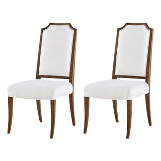 Classic Upholstered Dining Chair (Set of 2) For Sale