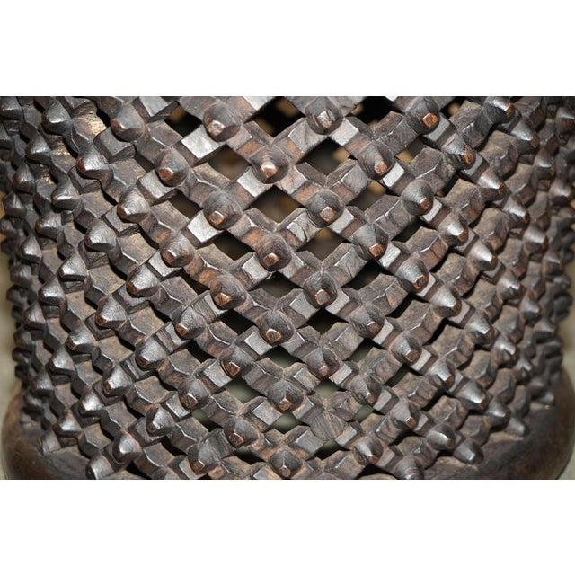 Hand-Carved Bamileke Side Table or Stool, Cameroon, 1930s For Sale - Image 10 of 15