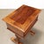 Brown Antique Bedside Table in Beech and Walnut For Sale - Image 8 of 10