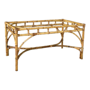1950’s Coastal Italian Bamboo Dining Table
