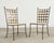 Metal Set of Four Papperzini Style Amalfi Iron Garden Chairs For Sale - Image 7 of 18