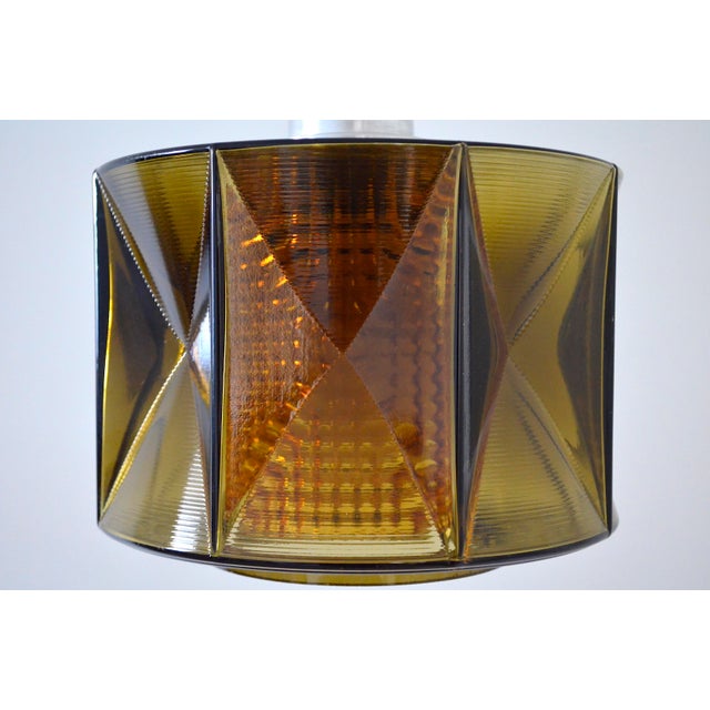 Scandinavian Pendant Lamp by Carl Fagerlund for Orrefors, 1960s For Sale - Image 6 of 11