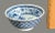 Vintage Blue & White Porcelain Floral Japanese Asian Serving Bowls, Marked- a Pair For Sale - Image 6 of 7