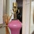 Mid-Century Modern 1960s Large Vintage Pink Murano Lamp For Sale - Image 3 of 6