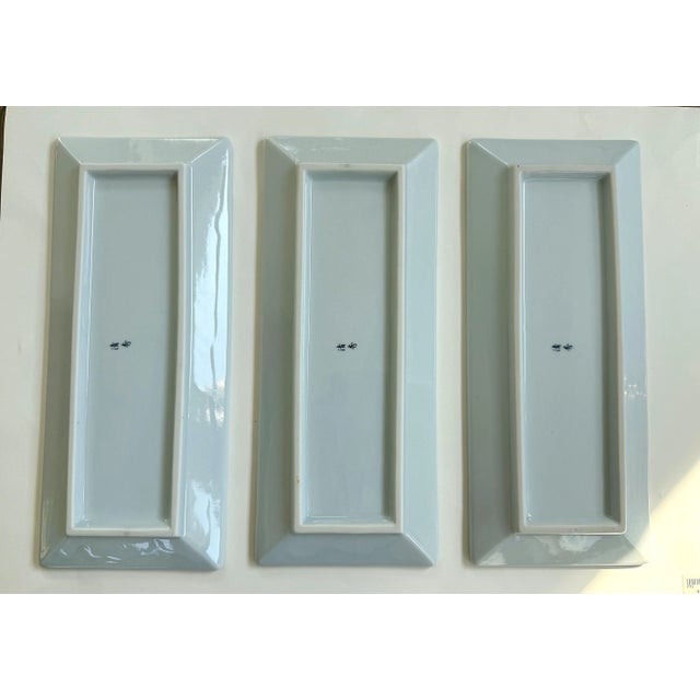 Asian Serving Platters - Set of 3 For Sale - Image 9 of 12