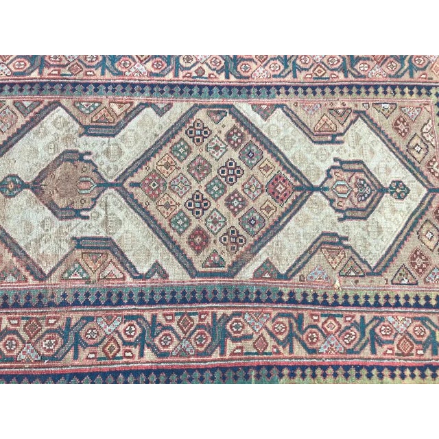 Antique Kurdish Serapi Runner For Sale - Image 6 of 18