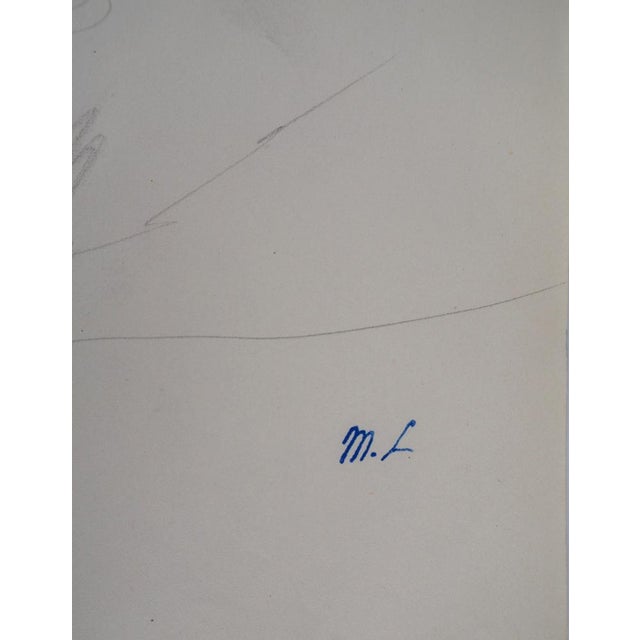 Marie Laurencin, Coulissé Study, Original Drawing For Sale - Image 4 of 6