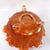 Glass Early 20th Century Fenton Marigold Carnival Glass "Orange Tree" Footed Master Fruit Bowl & Cup Set - 7 Pieces For Sale - Image 7 of 11