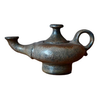 Brutalist Studio Ceramics Stoneware Teapot, 1970s For Sale