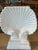 Vintage Palm Beach pair of scalloped clam sea shell seashell concrete dining table bases. These weigh approx 150 lbs each....