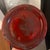 Vintage Red Vase by the Cloutier Brothers, 1960s For Sale - Image 4 of 5