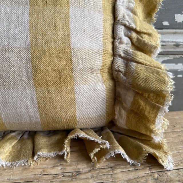 French Linen Boudior – Boho Paille For Sale - Image 4 of 5