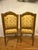 This is a stunning pair of 19th Century antique Louis XVI gilt side chairs has its all-original finish. Incredible carved...