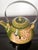Modern Japanese Studio Pottery Oribe Tea Pot by Ken Matsuzaki For Sale - Image 17 of 17